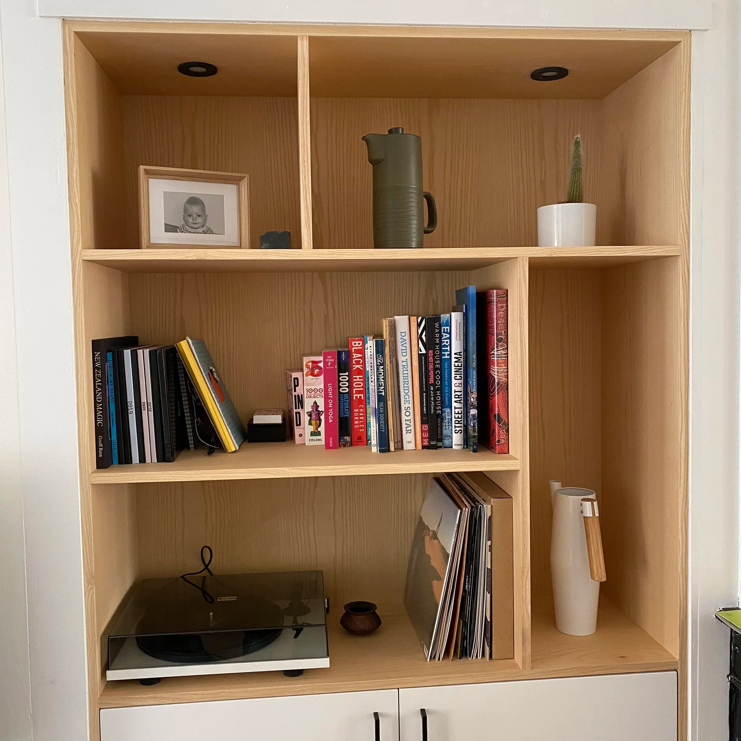 Bibliothèque en Frêne sur mesure - Lambersart — photo 4
